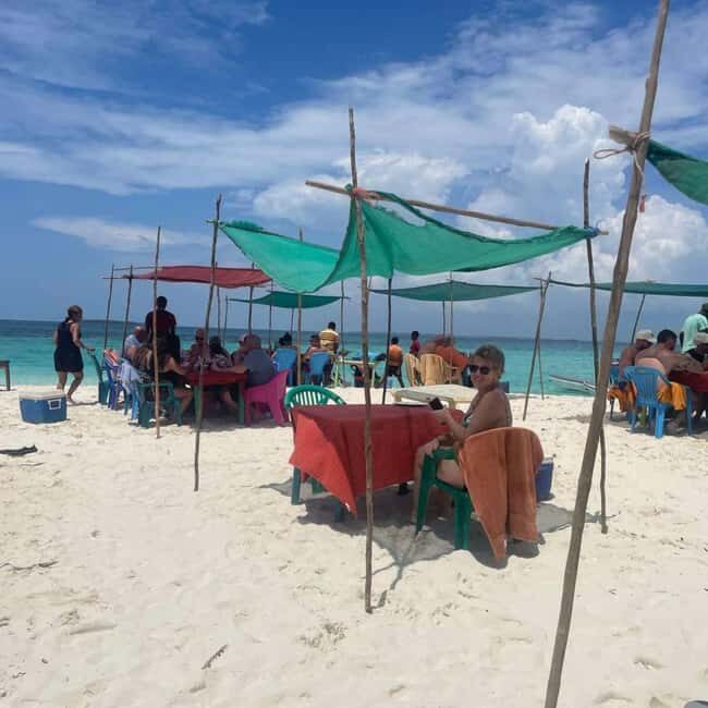 ZANZIBAR: Safari Blue snorkeling adventure with BBQ - Key Points