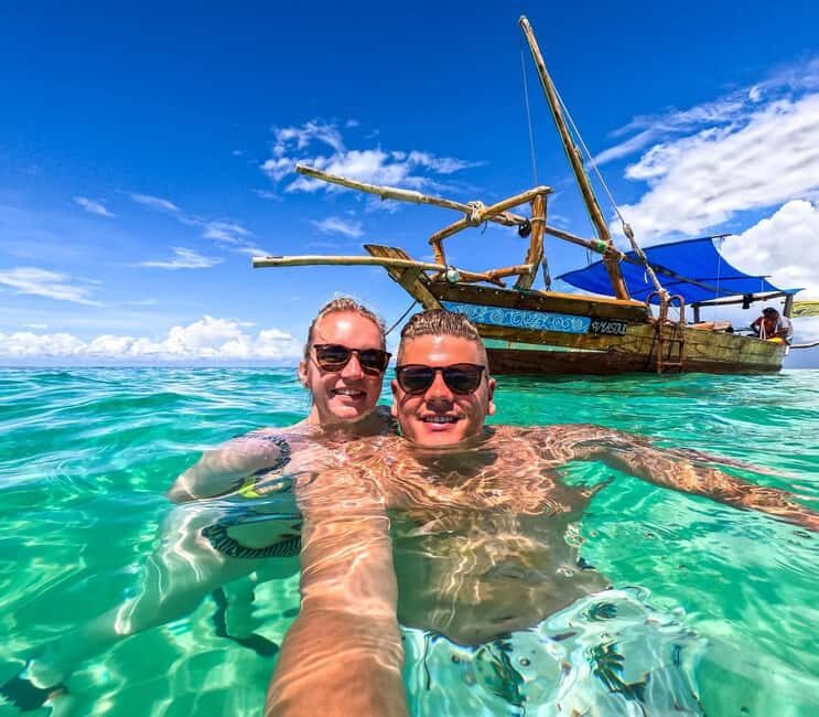 Zanzibar: safari blue snorkeling and sandbank - Key Points