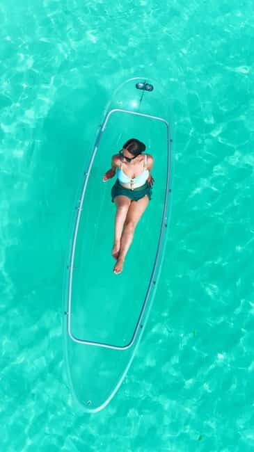 Zanzibar transparent kayak drone photoshoot - Authentic Traveler Insights