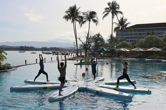 Zen & Splash: Stand-Up Paddleboard (SUP) Yoga in Tanjung Aru - The Itinerary in Detail