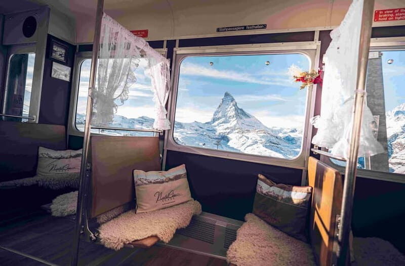 Zermatt: NostalChic Class experience the Gornergrat in an exclusive way - A Closer Look at the NostalChic Class Experience