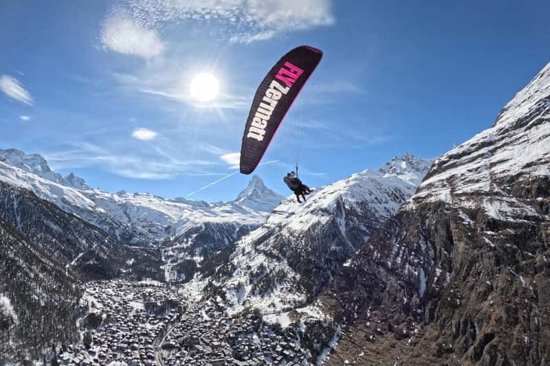 Zermatt: Paragliding Passenger Flight with Matterhorn Views - Key Points