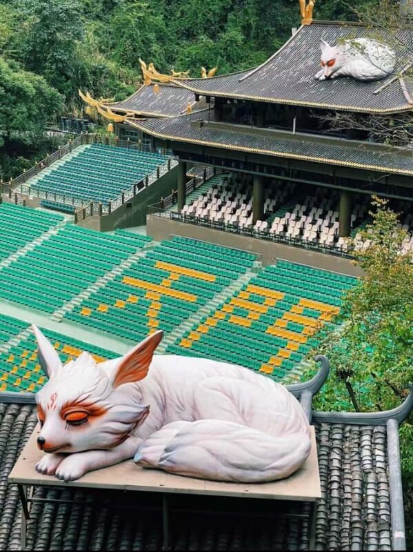 Zhangjiajie: Tianmen Mountain Fox Fairy Show with Pickup - Key Points