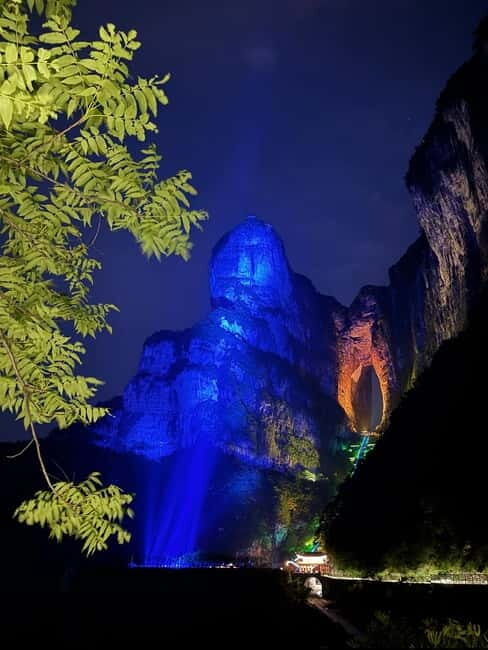Zhangjiajie: Tianmen Mountain Night Tour with Light Show - The Sum Up