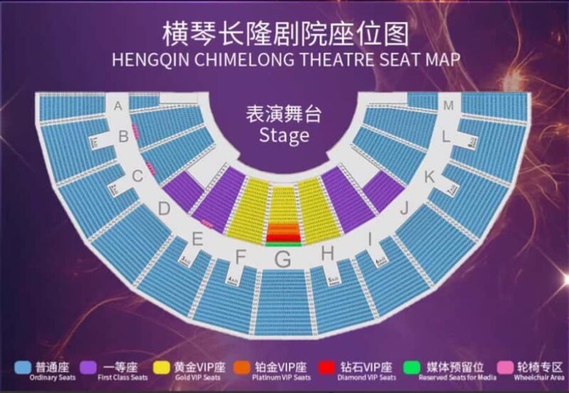 Zhuhai: Chimelong Show Entry Ticket - Key Points