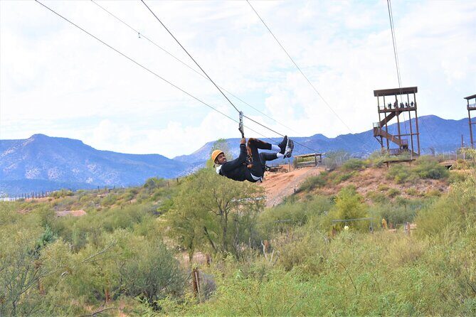 Zip Line Tour at Out of Africa Wildlife Park in Sedona,Camp Verde - An In-Depth Look at the Zip Line Experience