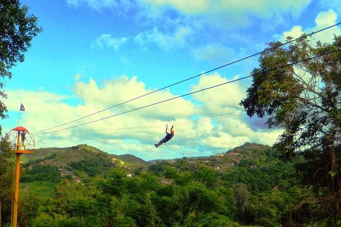 zipline-canopy-tour-with-transport-from-san-juan