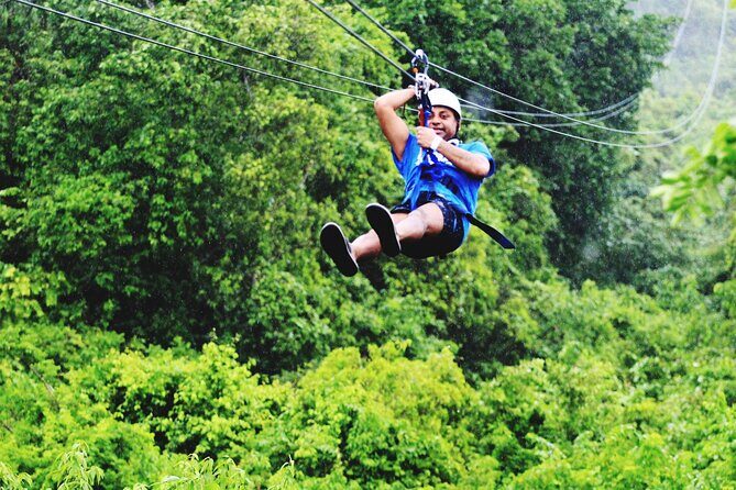 Zipline, Roller Cos Skywalk & with Lunch by EXPLERA DMC - Key Points