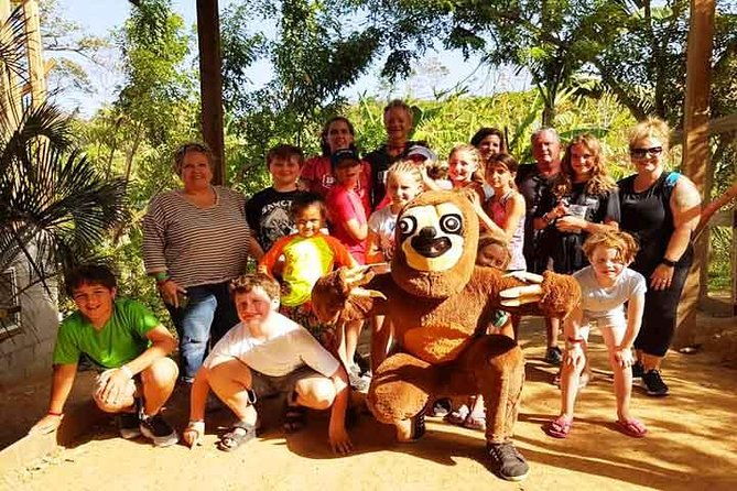zipline-sloths-monkeys-chocolate-factory-private-vehicle-for-cruise-family