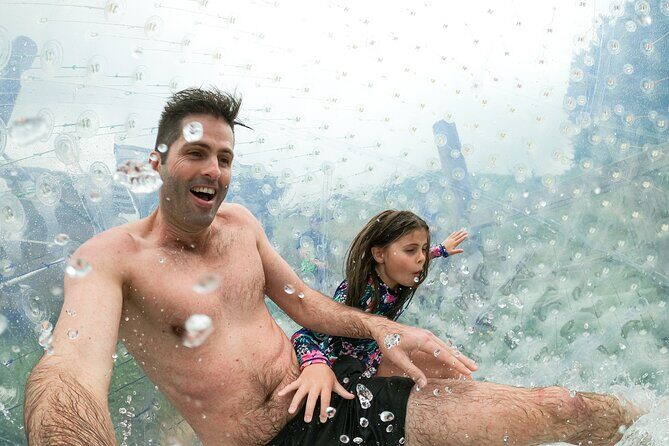 Zorb Inflatable Ball Ride from Mount Ngongotaha in New Zealand - Introduction to Rotorua’s ZORB Ride