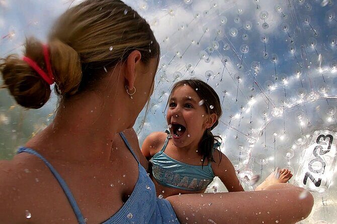 Zorb Inflatable Ball Ride from Mount Ngongotaha in New Zealand - Safety, Age Restrictions, and Group Size