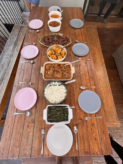 Zulu Food Cooking & Dining Experience with a local Chef - The Zulu-Inspired Lunch