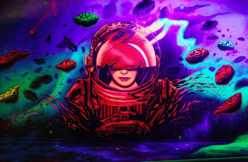 Zurich: Black Light Galaxy Minigolf - Zurich: Black Light Galaxy Minigolf — A Cosmic Mini-Golf Adventure