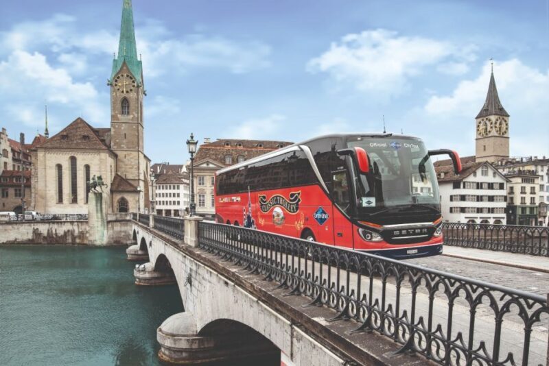 Zurich: City Bus Tour with Audio Guide and Lake Cruise - Exploring the Itinerary in Detail