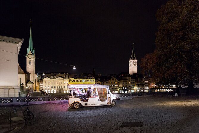 Zurich eTukTuk Private Tour - with Cheese Fondue and Wine - The Sum Up
