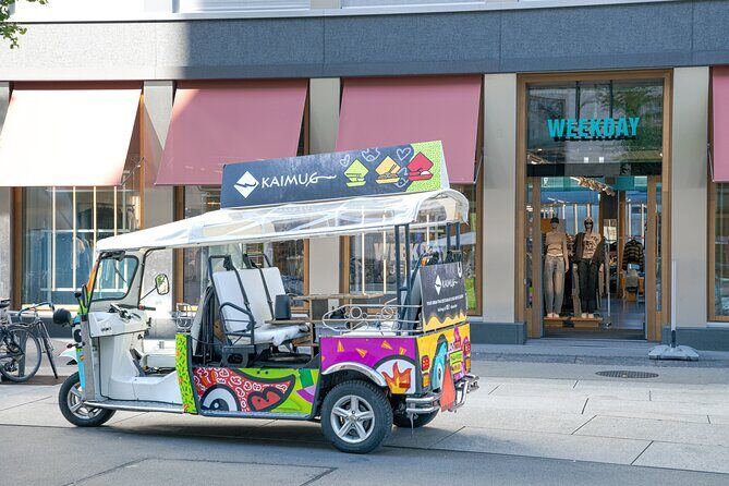 Zürich eTukTuk Tour - Hot Stone BBQ and Wine - Discovering Zurich on a Unique Electric Ride  
