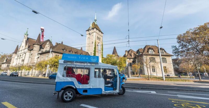 Zurich: Private eTukTuk City Tour - Exploring Zurich on an eTukTuk