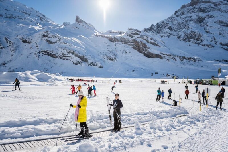 Zurich: Titlis Beginner Ski day snow experience & Lucerne - The Sum Up